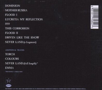 Glazbene CD The Sisters Of Mercy - Floodland (Reissue) (Remastered) (CD) - 3