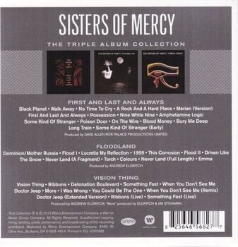 Glazbene CD The Sisters Of Mercy - The Triple Album Collection (Reissue) (Box Set) (3 CD) - 5