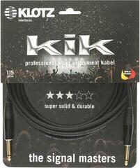 Instrumentkabel Klotz Kik KG3.0PPSW 3 m Recht - Gebogen Instrumentkabel - 1