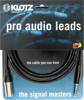 Microphone Cable Klotz M1 MS1K0300 3 m Microphone Cable - 2