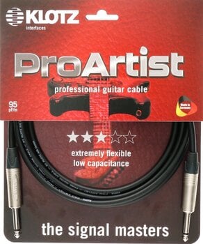 Instrument kabel Klotz Pro Artist PRON060PP 6 m Ravni - Ravni Instrument kabel (Kao novo) - 2