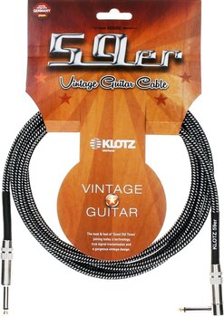 Cavo per strumento Klotz Vintage 59er VINA300 3 m Dritto - Angolo Cavo per strumento - 2