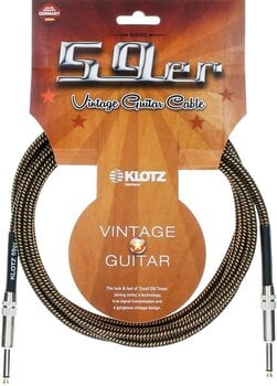Інструментальний кабель Klotz Vintage 59er VIN 0450 4,5 m Рівний – Рівний Інструментальний кабель - 2