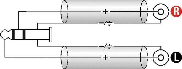 Cabo adaptador Y Klotz AY7 0200 2 m Cabo adaptador Y - 4