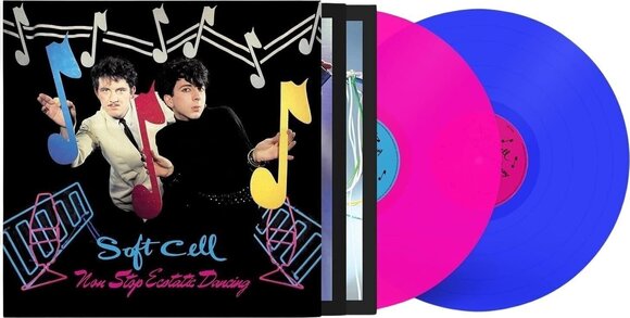 Disc de vinil Soft Cell - Non-Stop Ecstatic Dancing ( Pink & Blue Coloured) (Deluxe Edition) (2 LP) - 2