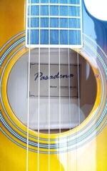 Jumbo Guitar Pasadena SG026C-38 Vintage Sunburst Jumbo Guitar (Pre-owned) - 2