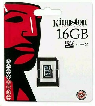 Scheda di memoria Kingston 16GB Micro SecureDigital (SDHC) Card Class 4 - 2