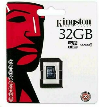 Memóriakártya Kingston 32GB Micro SecureDigital (SDHC) Card Class 4 - 2