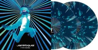 Vinyl Record Jamiroquai - A Funk Odyssey (RSD 2025) (Reissue) (Blue Splatter) (2 LP) - 1