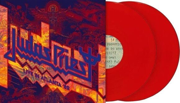 Vinylskiva Judas Priest - Live In Atlanta '82 (RSD 2025) (Reissue) (Red Coloured) (2 LP) - 2