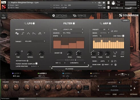 Audio biblioteka za sampler Soundiron Hopkin Instrumentarium: Chordophones (Digitalni proizvod) - 3