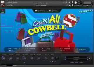 Libreria sonora per campionatore Soundiron Oops! All Cowbell (Prodotto digitale) - 1