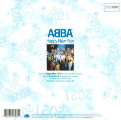 Vinyl Record Abba - Happy New Year (Transparent Coloured) (LP) - 2