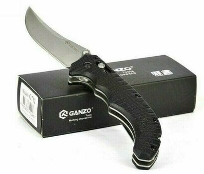 Tactical Folding Knife Ganzo G712 Black Tactical Folding Knife - 2