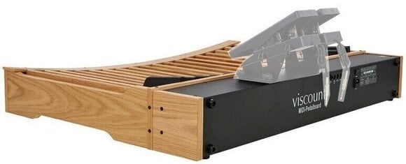 MIDI-pedaalbord Viscount MIDI Bass Pedal 30-note Straight Concave MIDI-pedaalbord - 2