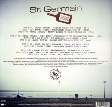 Δίσκος LP St Germain - Tourist Travel Versions (2 LP) - 3