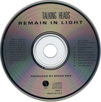 Music CD Talking Heads - Remain In Light (Reissue) (CD) - 2