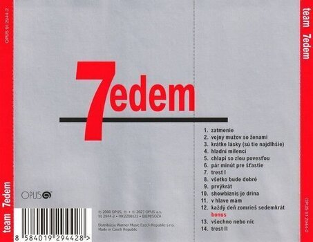 Music CD Team - 7edem (Reissue) (CD) - 3