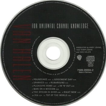 CD musique Van Halen - For Unlawful Carnal Knowledge (CD) - 2