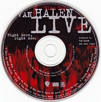 Muziek CD Van Halen - Live: Right Here, Right Now. (2 CD) - 3