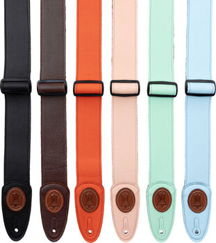 Guitar strap Levy's Signature Tri-Glide Series Powder Blue Guitar strap - 4