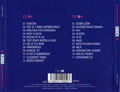 Glazbene CD Vidiek - Najvidiekovatejší (Remastered) (2 CD) - 4