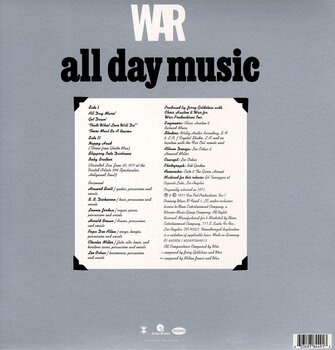 Schallplatte War - All Day Music (Reissue) (LP) - 3