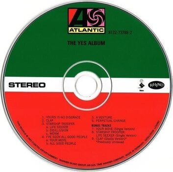 Glazbene CD Yes - The Yes Album (Reissue) (Remastered) (CD) - 2