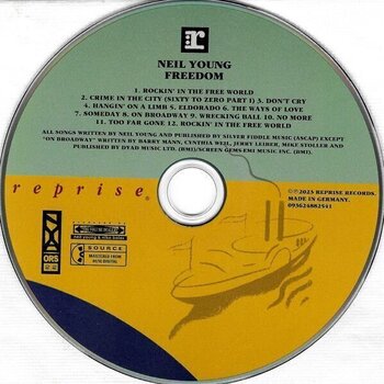 Glazbene CD Neil Young - Freedom (Reissue) (Remastered) (CD) - 2