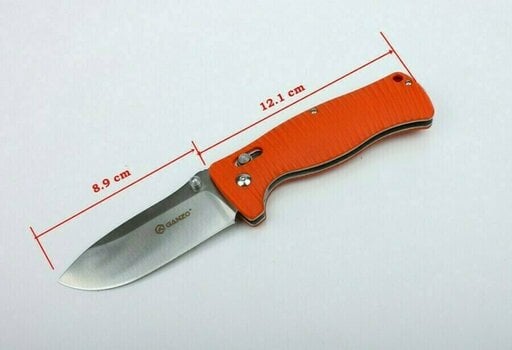Тактически нож Ganzo G720 Orange Тактически нож - 4
