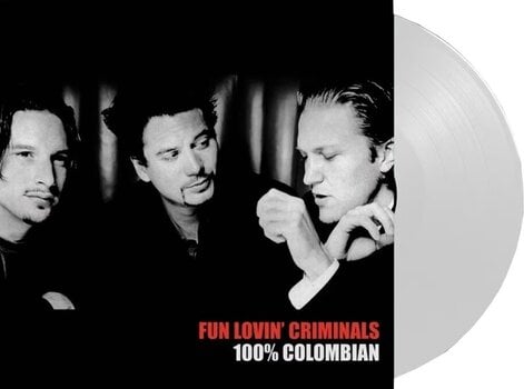 Vinyl Record Fun Lovin' Criminals - 100% Columbian (Reissue) (White Coloured) (LP) - 2