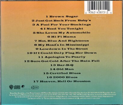 Muusika CD ZZ Top - One Foot In The Blues (CD) - 3