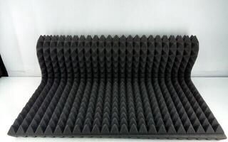 Absorberande skumplastpaneler Mega Acoustic PA-PMP5 115x195x5 Dark Gray Absorberande skumplastpaneler (Skadad) - 3