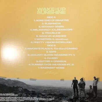 Vinyl Record All Time Low - Wake Up, Sunshine (LP) - 3