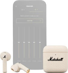 Bezdrátové sluchátka do uší Marshall Minor IV Cream Bezdrátové sluchátka do uší - 5