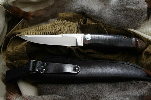 Tourist Knife Air Zlatoust Haski Leather - 3