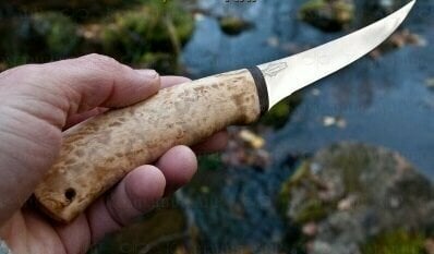 Couteau de pêche Air Zlatoust Fish-Ka Birch Couteau de pêche - 2
