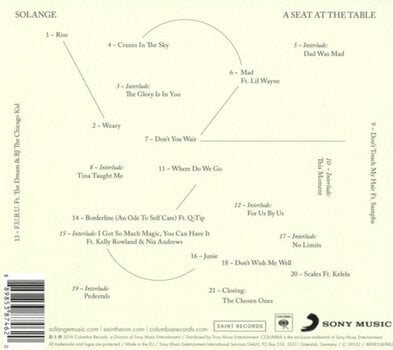 Музичний компакт-диск Solange - A Seat At The Table (CD) - 3
