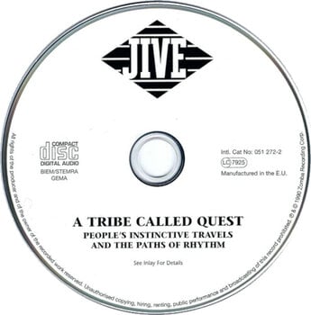 Muzikos kompaktinis diskas A Tribe Called Quest People's Instinctive Travels and the Paths of Rhythm (Reissue) (CD) - 2