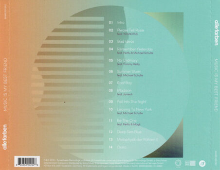 CD диск Alle Farben - Music Is My Best Friend (CD) - 3