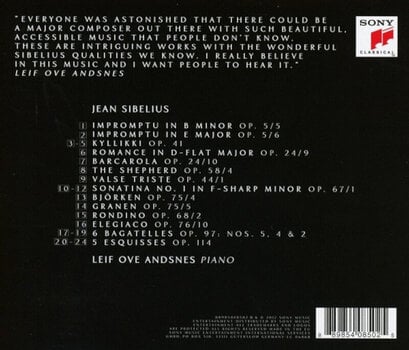 Hudobné CD Leif Ove Andsnes - Sibelius (CD) - 3