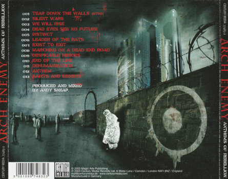 CD muzica Arch Enemy - Anthems Of Rebellion (CD) - 2