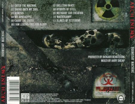 CD диск Arch Enemy - Doomsday Machine (CD) - 3