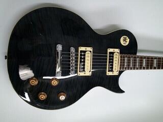 Ηλεκτρική Κιθάρα Vintage V100 Flamed Thru Black Ηλεκτρική Κιθάρα (Μεταχειρισμένο) - 1