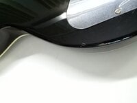 Vintage V100 Flamed Thru Black Guitarra eléctrica