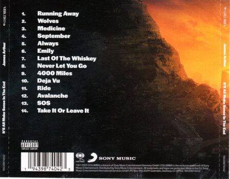 Glasbene CD James Arthur - It'll All Make Sense In the End (Signed) (CD) - 3