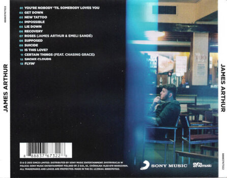 Music CD James Arthur - James Arthur (CD) - 3