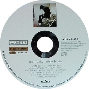 CD muzica Chet Baker - White Blues (CD) - 2