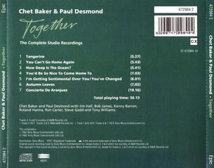 Music CD Chet Baker & Paul Desmond - Together: the Complete Studio Recordings (CD) - 2
