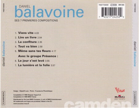 CD muzica Daniel Balavoine - Ses Premieres Chansons (Reissue) (CD) - 3
